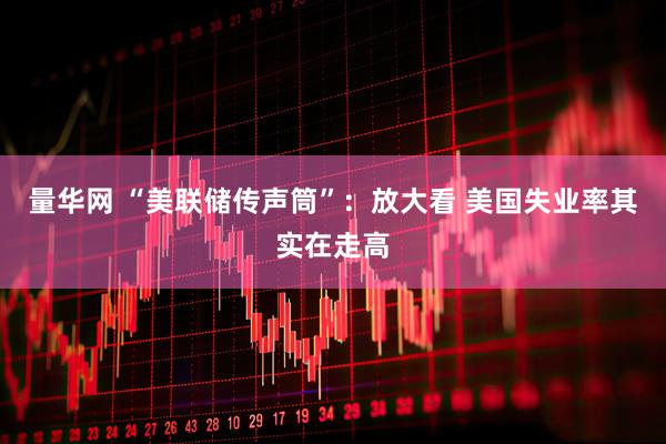 量华网 “美联储传声筒”：放大看 美国失业率其实在走高