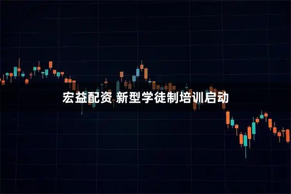 宏益配资 新型学徒制培训启动